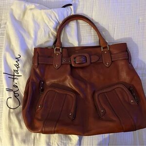 Cole Haan Brown Leather Tote bag